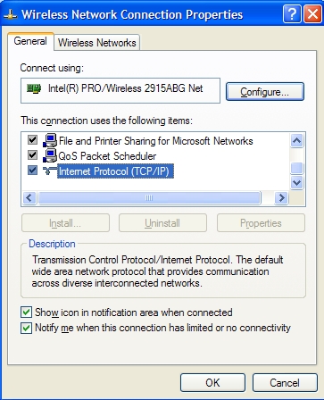 DNS settings