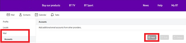 Add additional email accounts