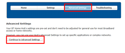 Changing the wireless password on your BT Hub