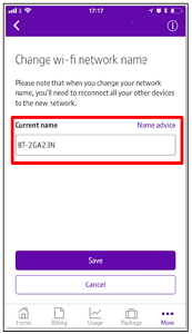 Changing the wireless password on your BT Hub