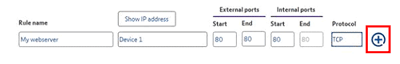 Set up port forwarding on the BT Smart Hub