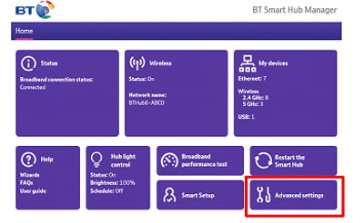 BT Smart Hub